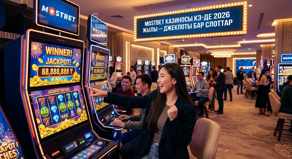 Mostbet казиносындағы 2026 жылғы джекпот слоттары