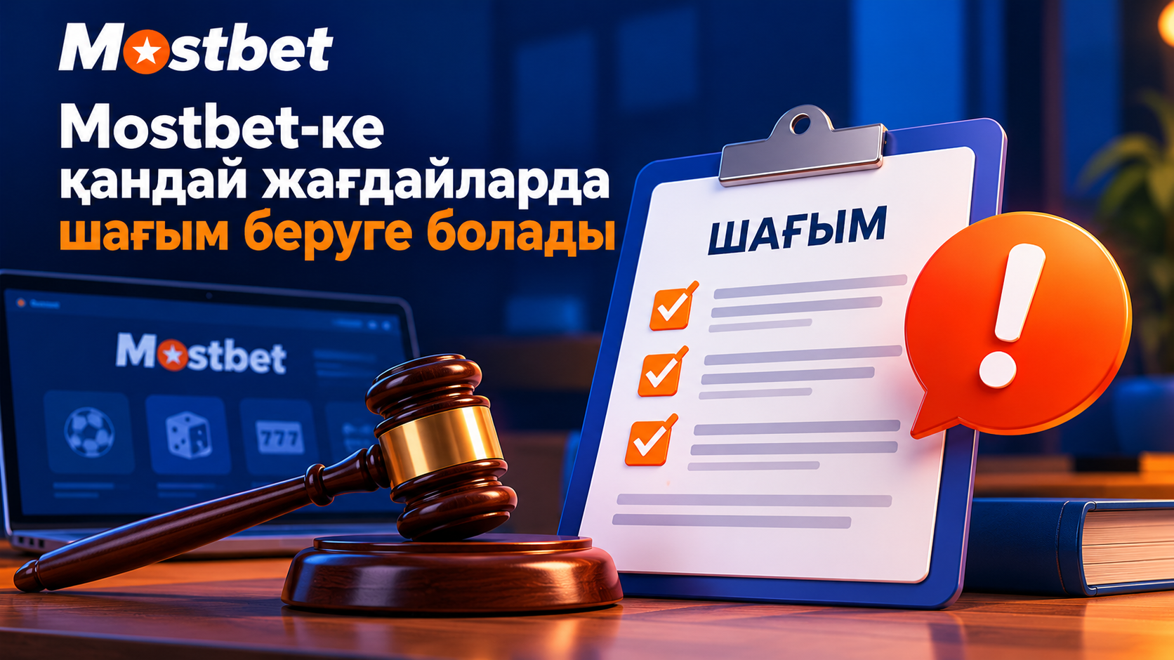 Mostbet-ке шағым беру тәртібі