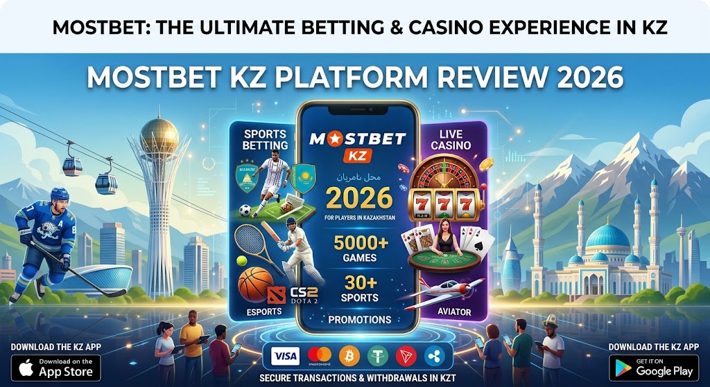 Mostbet: спортқа бәс тігу және казино 2026